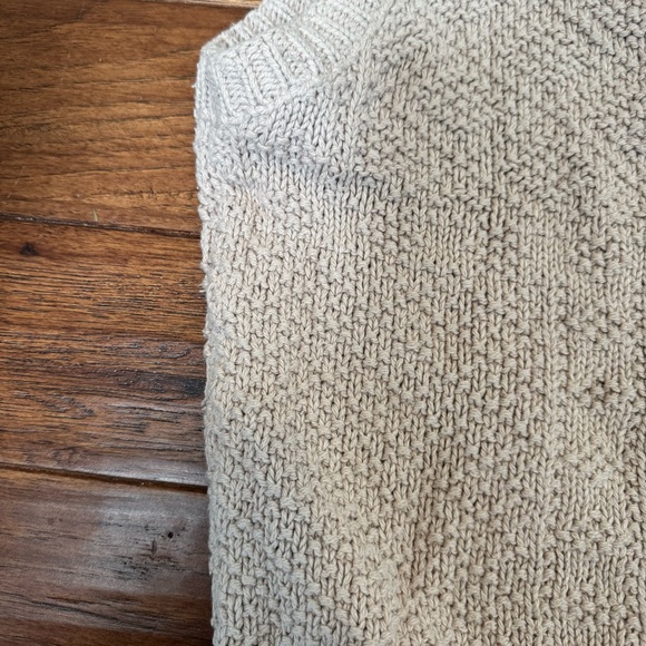 Cream Knit Button-Up Vest - Picture 6 of 8